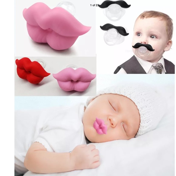 Other - ✅✅✅Silicon infant pacifier lip, mustache, funny